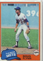 1981 Topps Baseball Cards      634     Doug Flynn
